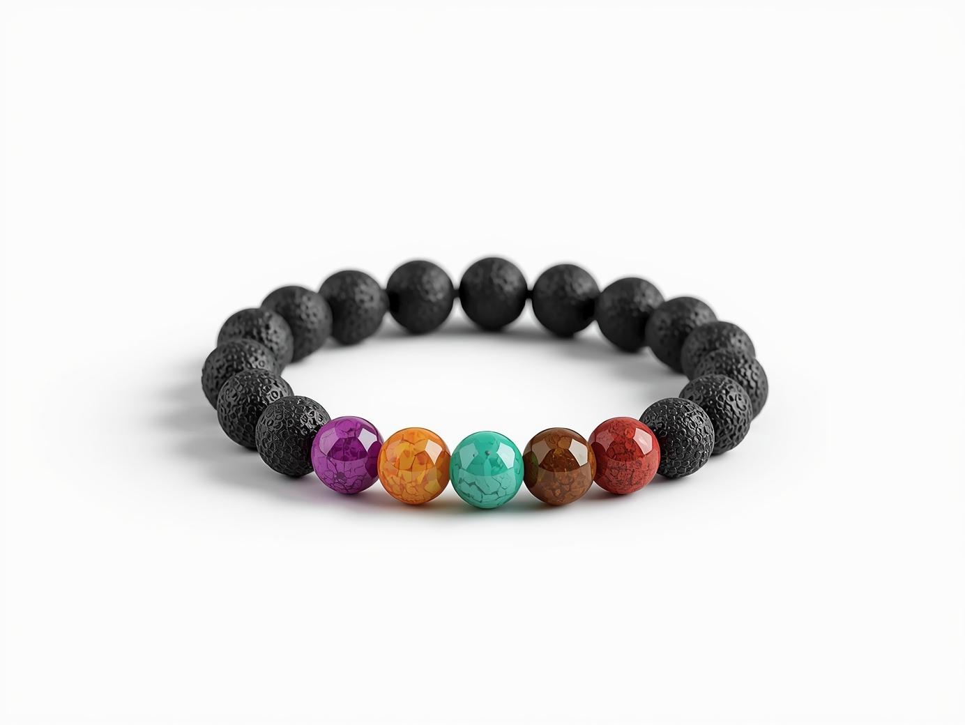 seven chakra with lava